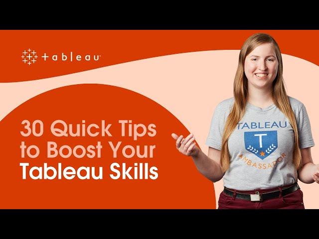 30+ Tableau Tips and Shortcuts for Your Dashboards