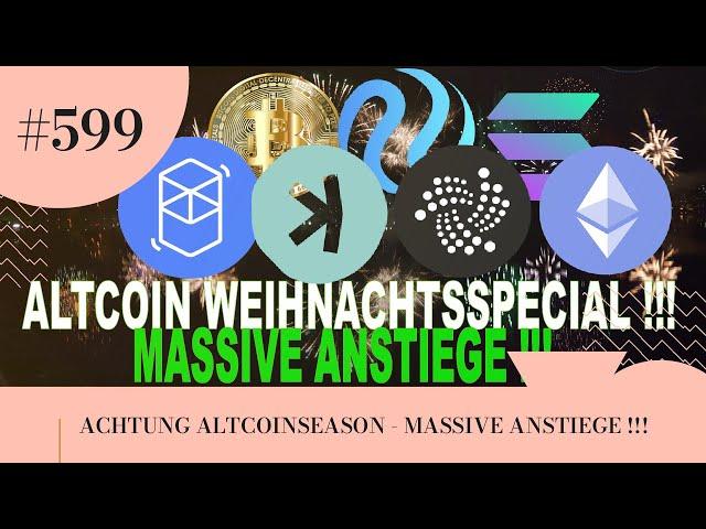 ACHTUNG ALTCOINSEASON - MASSIVE ANSTIEGE !!!