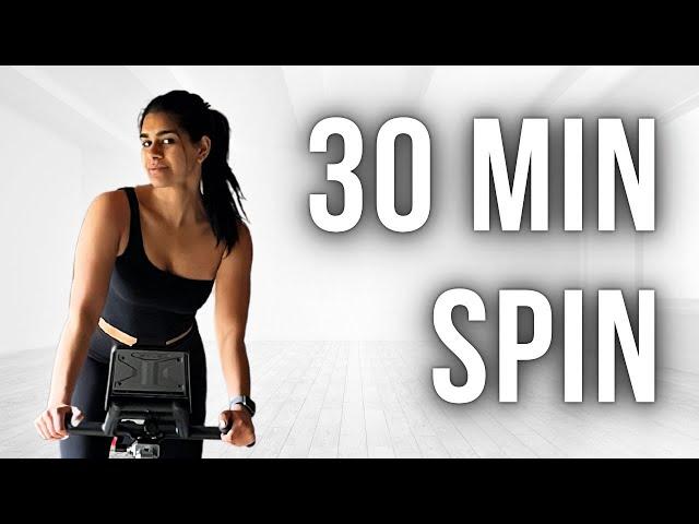 CONFIDENCE BOOSTING HIIT Spin Class | 30 Minute Workout