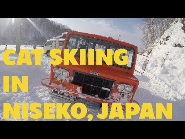 Cat Skiing in Niseko Japan