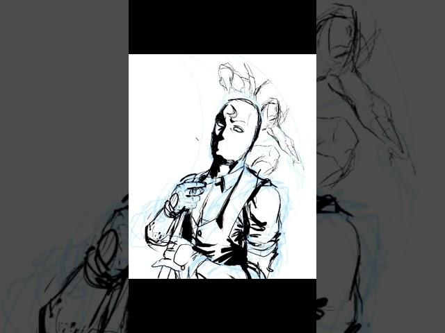 Drawing Mr.Knight and Moon Knight - speed sketch #marvelart #speedsketch