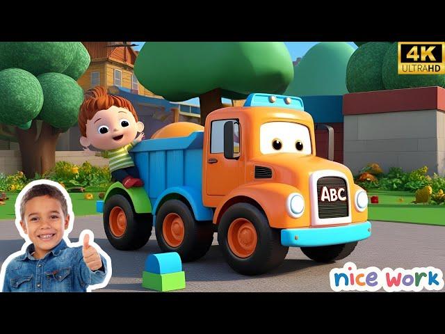 ABC Truck Song | Learn ABC Alphabet for Children | Alphabet Mat | Kids Songs & Nursery Rhymes