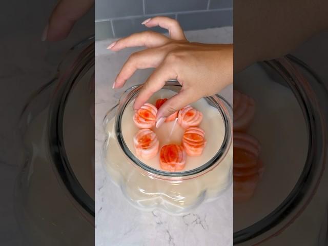 Fall Candle Making️ #candlemaking #autumnvibes #amazonhome #fallcandles #diycandle #youtubeshorts