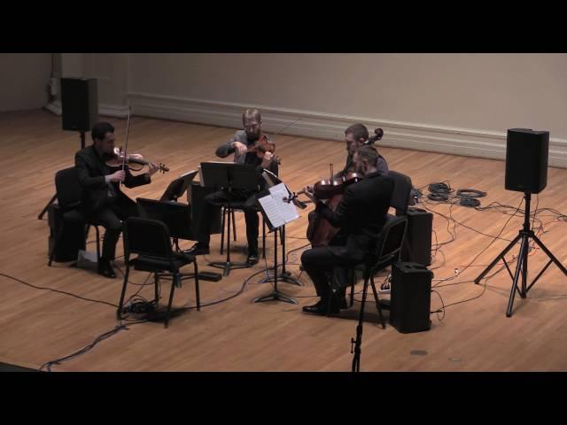 JACK Quartet: Jon Bellona String Quartet no. 1 (complete)