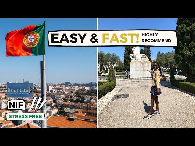 The easiest way to get a NIF number in Portugal