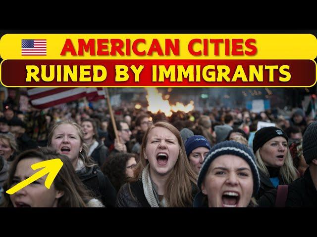 10 American Cities Overcrowded by IMMIGRANTS In 2025