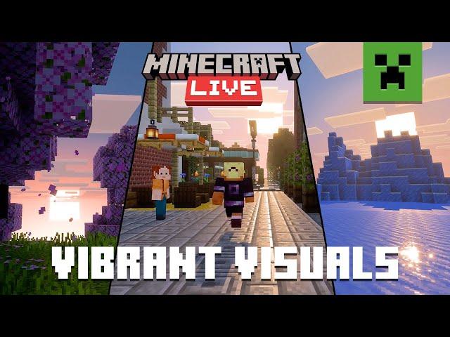Minecraft LIVE – March 2025: VIBRANT VISUALS
