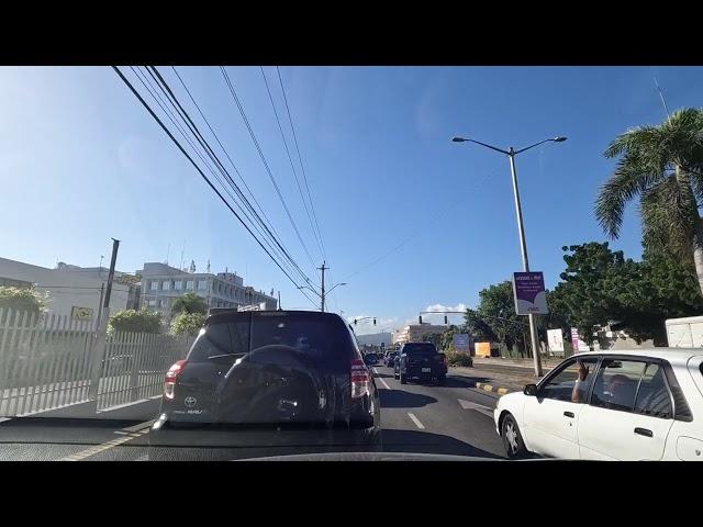 DRIVING FROM LADY MUSGRAVE ROAD TO HALF WAY TREE | KINGSTON | JAMAICA  | CITY DRIVE
