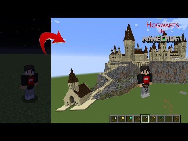 Building Hogwarts in MineCraft [TIMELAPSE] (2022)