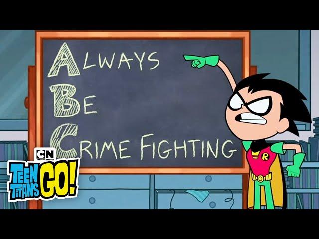 The ABC's of Crimefighting! | Teen Titans Go! | Cartoon Network