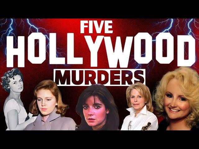 5 Hollywood Murders - TRUE CRIME - Over an Hour Long