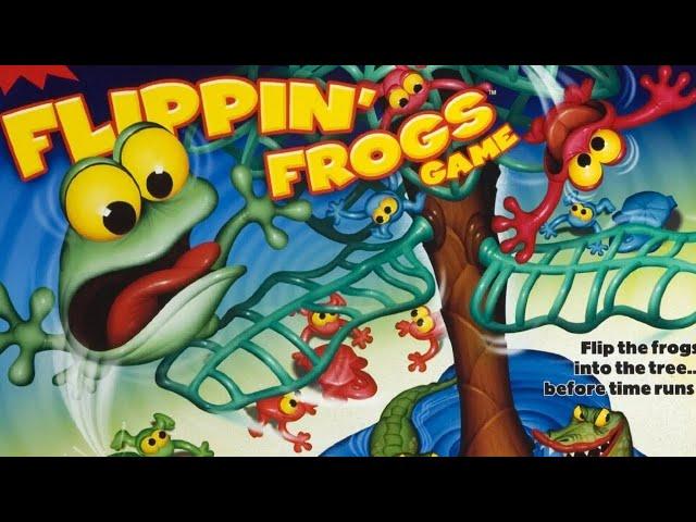 We Played The Classic Flippin Frogs | Childhood Board Game Nostalgia