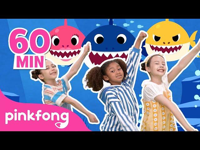 Baby Shark Dance with Kids and more! | Compilation | Dance & Rhymes | Pinkfong Songs