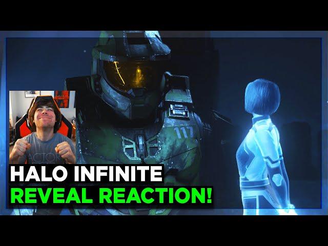 NEW HALO INFINITE CAMPAIGN AND MULTIPLAYER REVEAL REACTION!