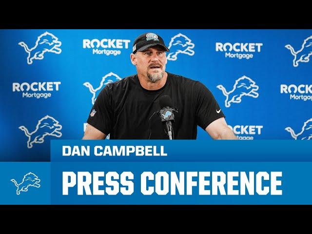 Dan Campbell Press Conference | November 13, 2024