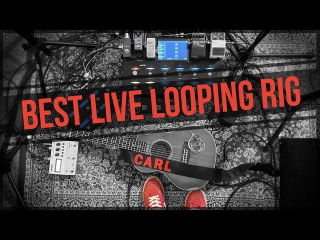 Best Acoustic Live Looping Rig - Carl Wockner 2020 setup