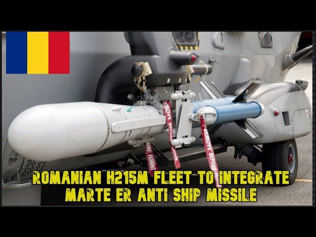 Romanian H215M fleet to integrate Marte ER anti ship missile