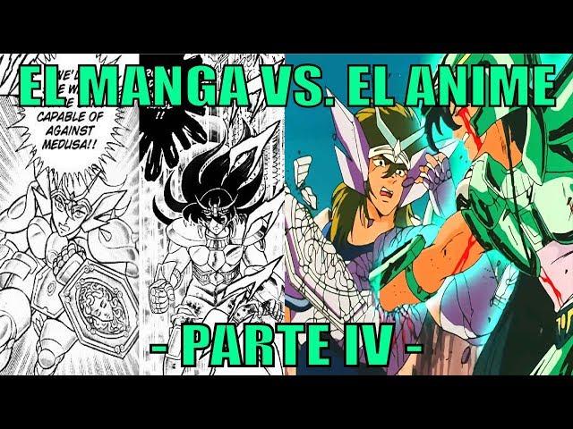 SAINT SEIYA: Manga VS. Anime - Parte IV: Los Caballeros De Plata