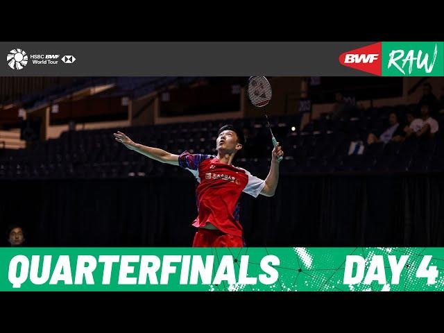 YONEX US Open 2024 | Day 4 | Court 3 | Quarterfinals