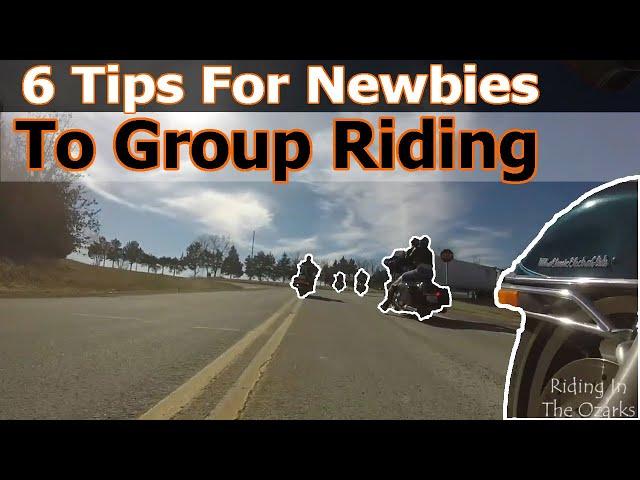 6 Tips for Newbies to Motorcycle Group Riding