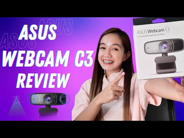 ASUS WEBCAM C3 REVIEW | FULL HD WEBCAM FOR ONLINE CLASS - Guela Mancao