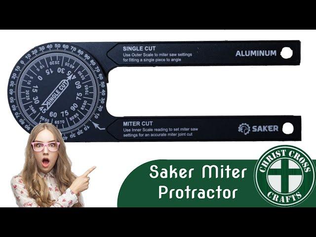 Saker Angle Finder and Miter Protractor