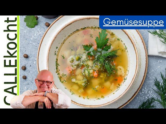 Omas Gemüsesuppe? Vergiss jeden Eintopf! Diese Suppe macht SCHLANK!