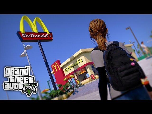 BEI MCDONALD's ARBEITEN? - GTA 5 Real Life Mod