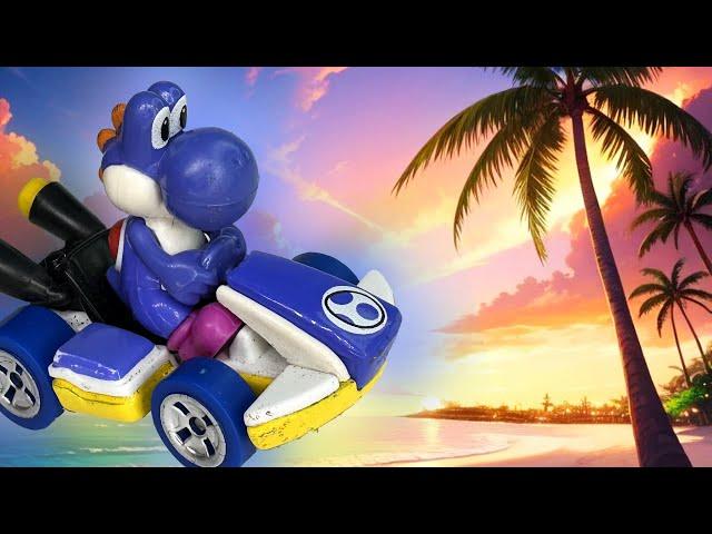 Yoshi Visits Hawaii - Mario Kart Hot Wheels