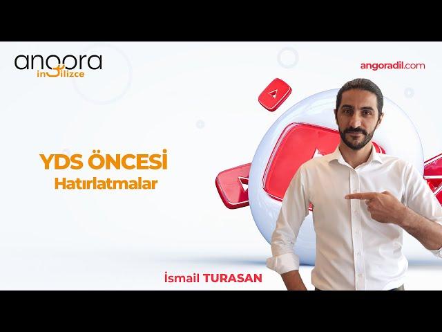 YDS Sadeleştirmeler  ve ilk 16 soru - İsmail Turasan