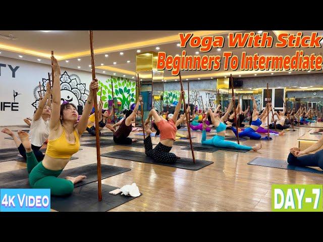 DAY-7 Yoga With Stick Beginners To Intermediate | Master Ranjeet Singh Bhatia |