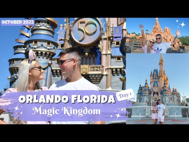 ORLANDO FLORIDA  DISNEY WORLD VLOG  Day 1 • Magic Kingdom - October 2022