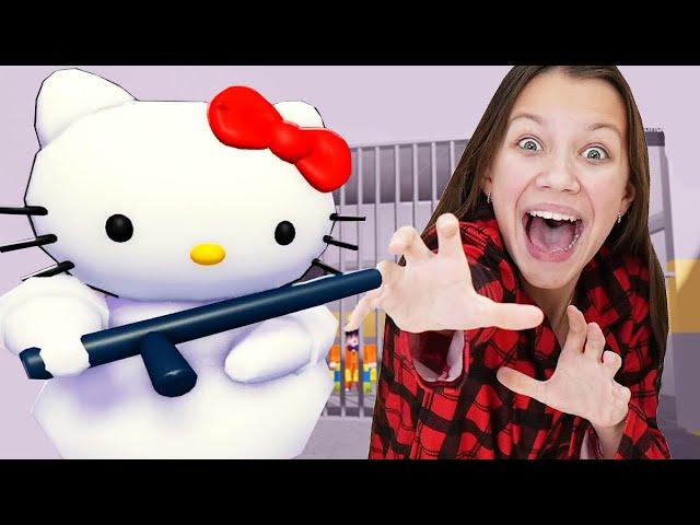 Surviving Hello Kitty's Terrifying Chase: A Thrilling Escape!