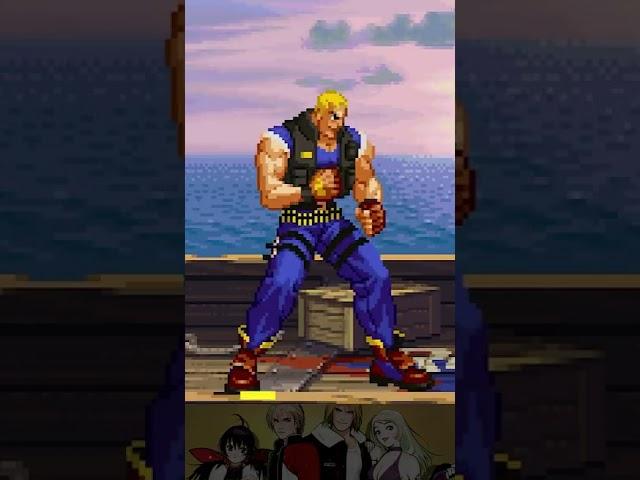 SNK TIMELESS PIXEL ART  Garou Mark of the Wolves Animations