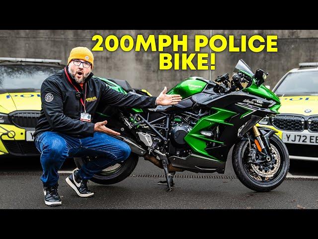 The UK's Fastest Police Motorcycle – Kawasaki H2 (INSANE!)