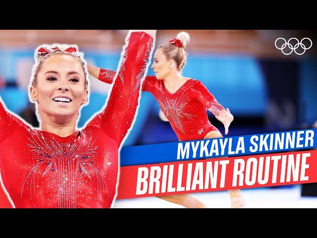  Mykayla Skinner's Incredible floor routine at Tokyo 2020! 