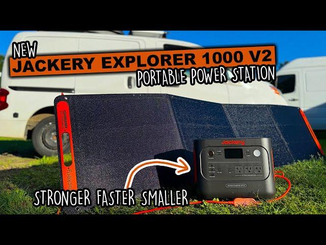 Best Portable Power For Vanlife | Is Jackery Explorer 1000 V2  Better Than The Explorer 1000?