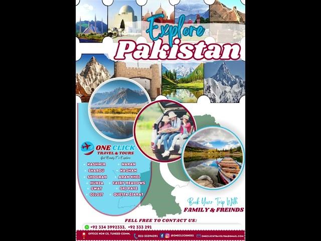 Planning a trip to Pakistan! You are at the right place Book your Pakistan Tour With Us