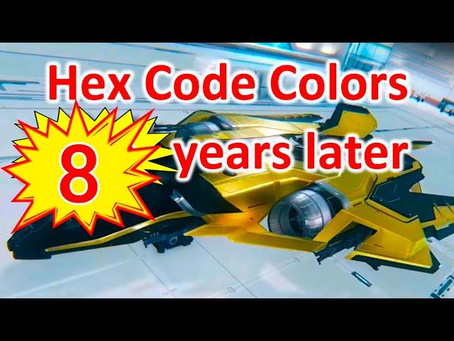 3.24.3 Hex code colors - 8 years later