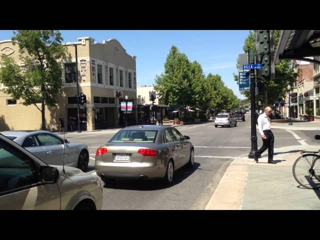 The Main Street of Palo Alto California USA - part 01