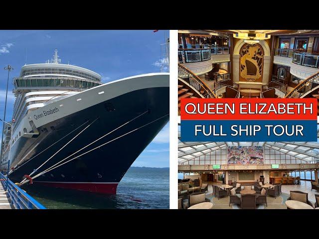 Cunard's Queen Elizabeth - FULL Cruise Ship Tour