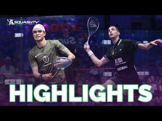 "IT'S RIDICULOUS!" | Farag v Elias | VITAGEN Singapore Squash Open 2023 | FINAL HIGHLIGHTS