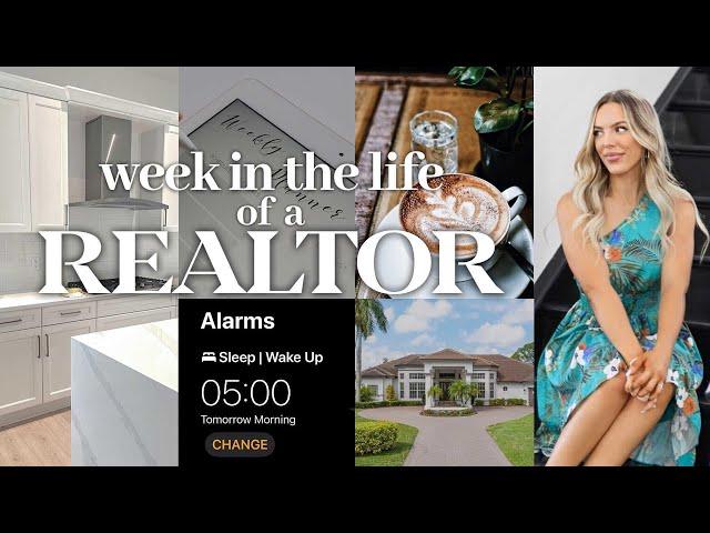 WEEK in the LIFE of a REALTOR | 2 listings, open house, walk through + more