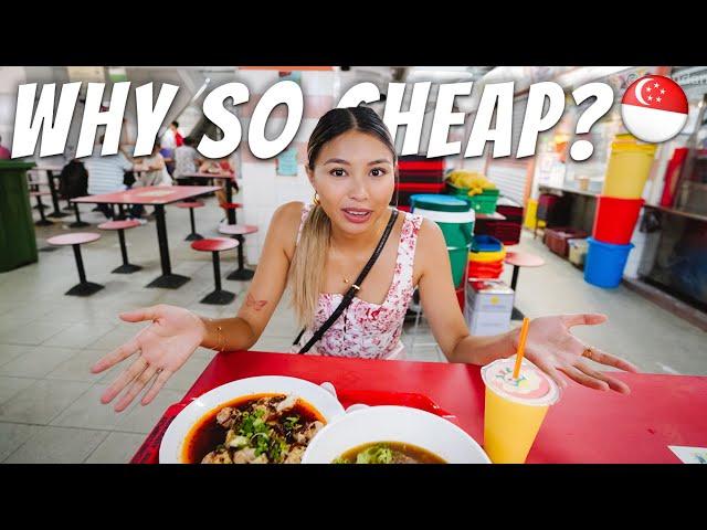 $3 MEALS AT SINGAPORE'S CHINATOWN! 