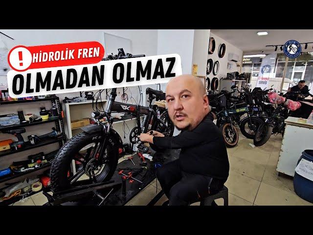 Elektrikli Bisiklet Alacaklar Hidrolik Frensiz Olmaz #rks #elektriklibisiklet #hidrolikfren