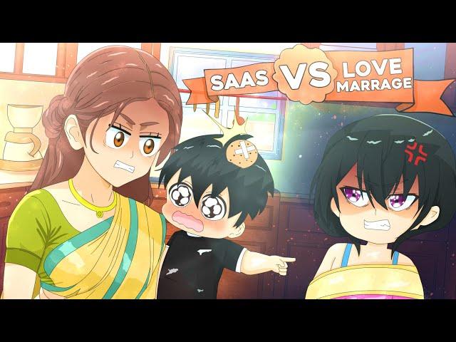 Indian Saas vs Love Marriage | Animation Video