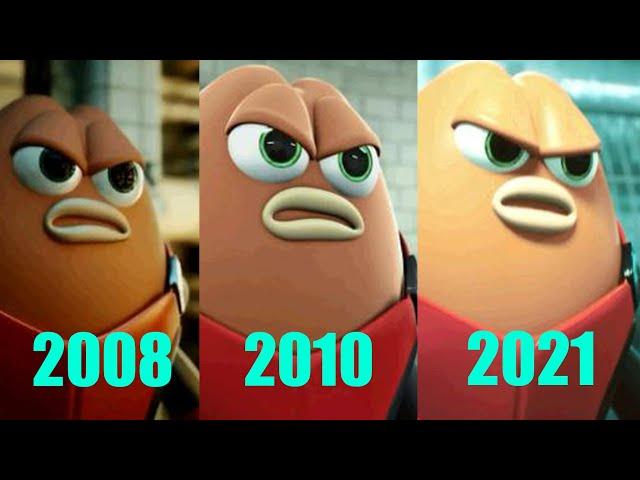 The Evolution of Killer Bean vs. Jet Bean Fight Scene (2008 - 2021)