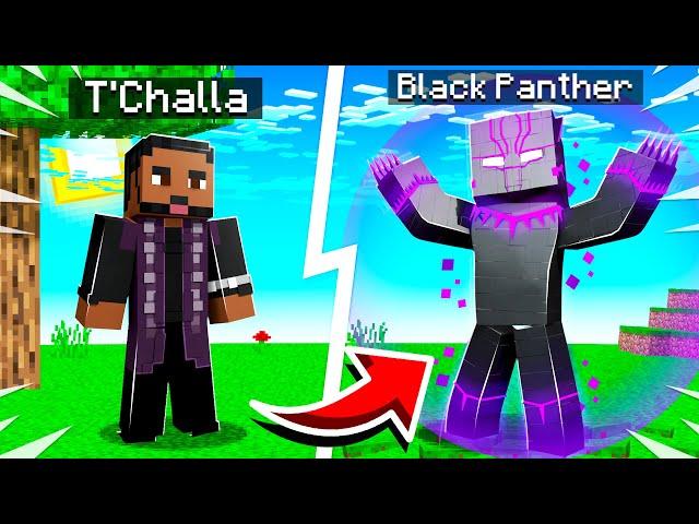 BLACK PANTHER in MINECRAFT! (strong)