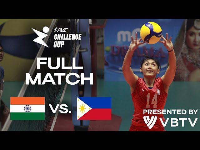  IND vs.  PHI - AVC Challenge Cup 2024 | Pool Play - presented by VBTV