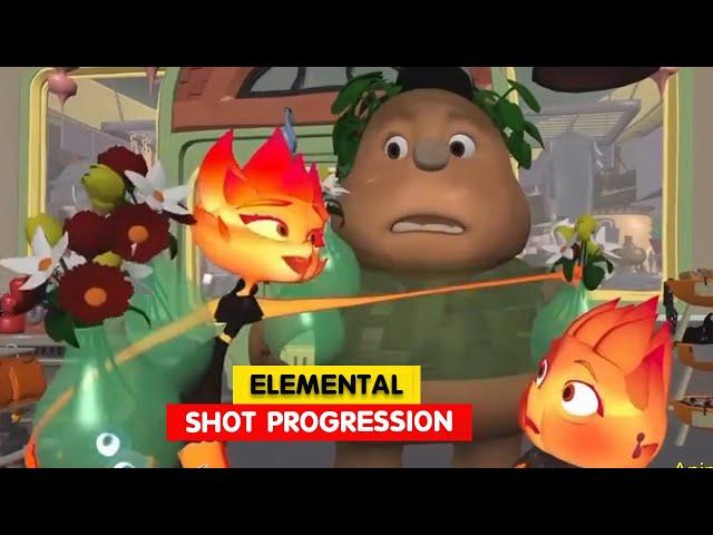 Elemental | Ember Shot Progression | Animation Breakdowns | 3D Animation Internships